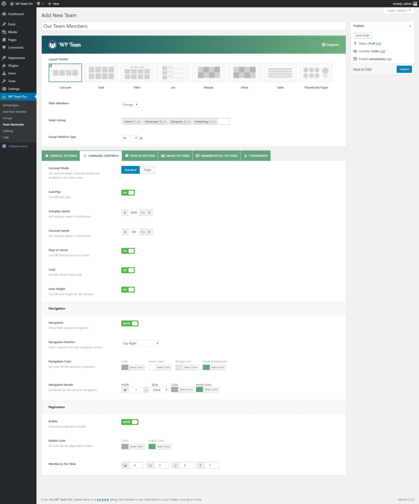 WP Team Pro Review: A Modern Team Showcase Plugin for WordPress