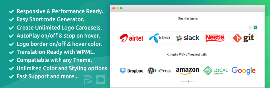 Logo Carousel – Best Logo Slider and Clients Logo Gallery Plugin