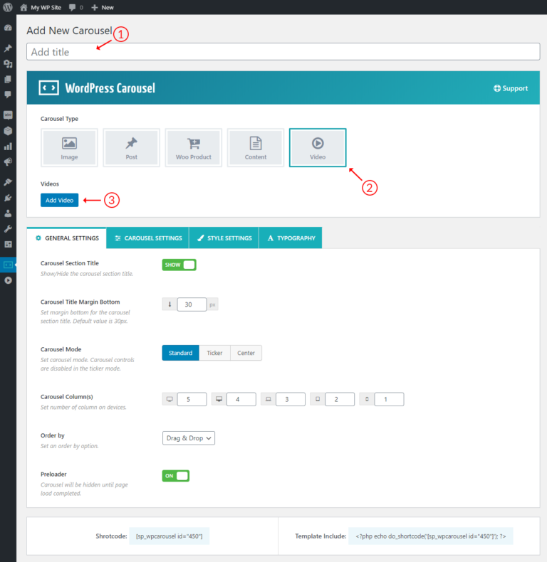 How to Create a Responsive WordPress Video Carousel