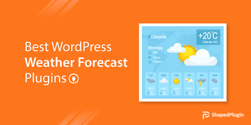 Best WordPress Weather Forecast Plugins
