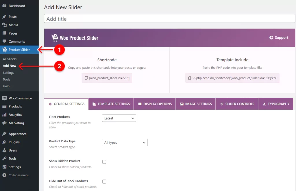 Add new WooCommerce product grid