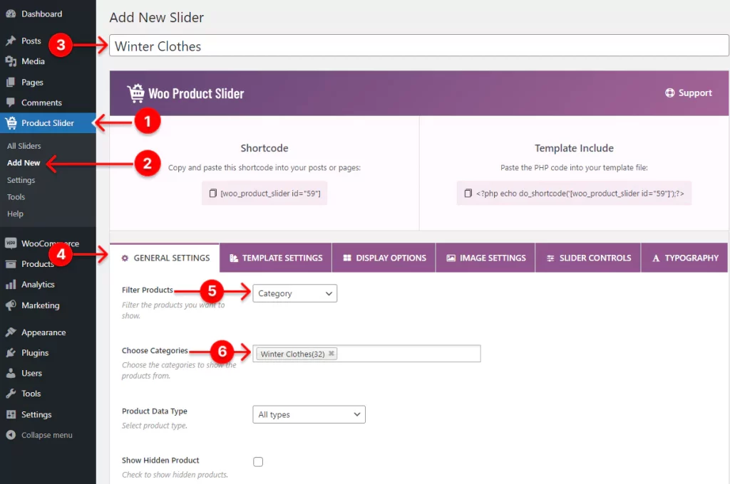 Steps to create a product grid  