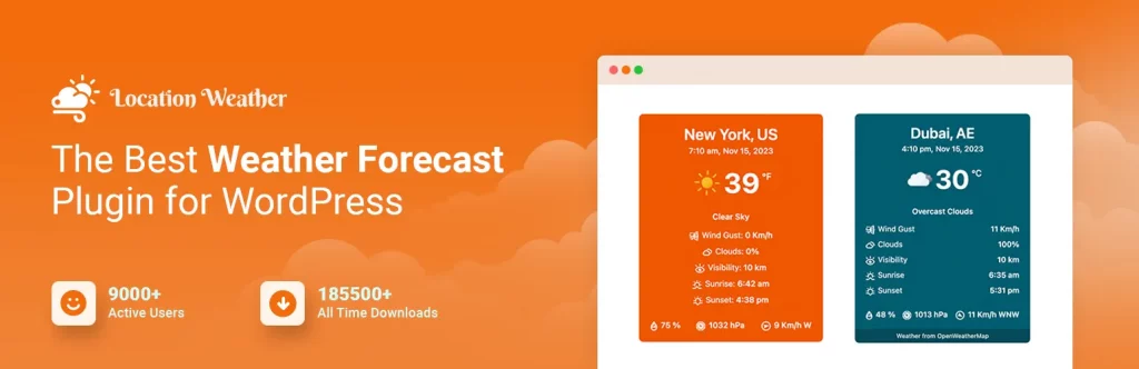 the best weather forecast plugin