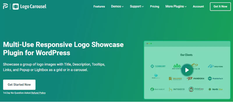 Best WordPress carousel plugin for logos