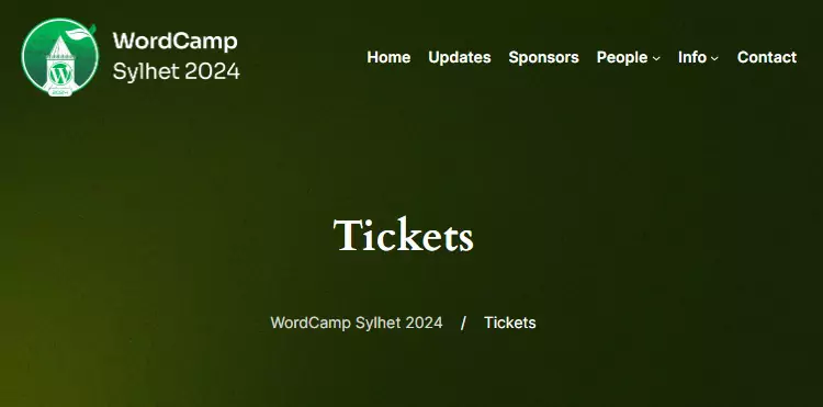 wordcamp sylhet tickets