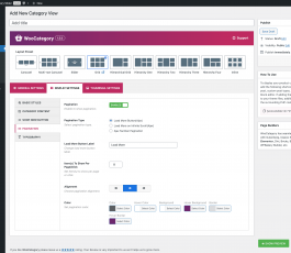 Display Settings - Pagination