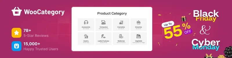 WooCommerce category slider and grids