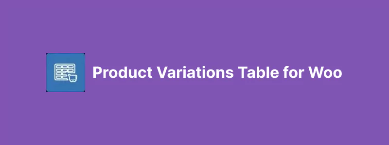 variation swatch table plugin