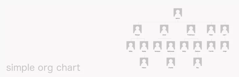 simple org chart plugin banner