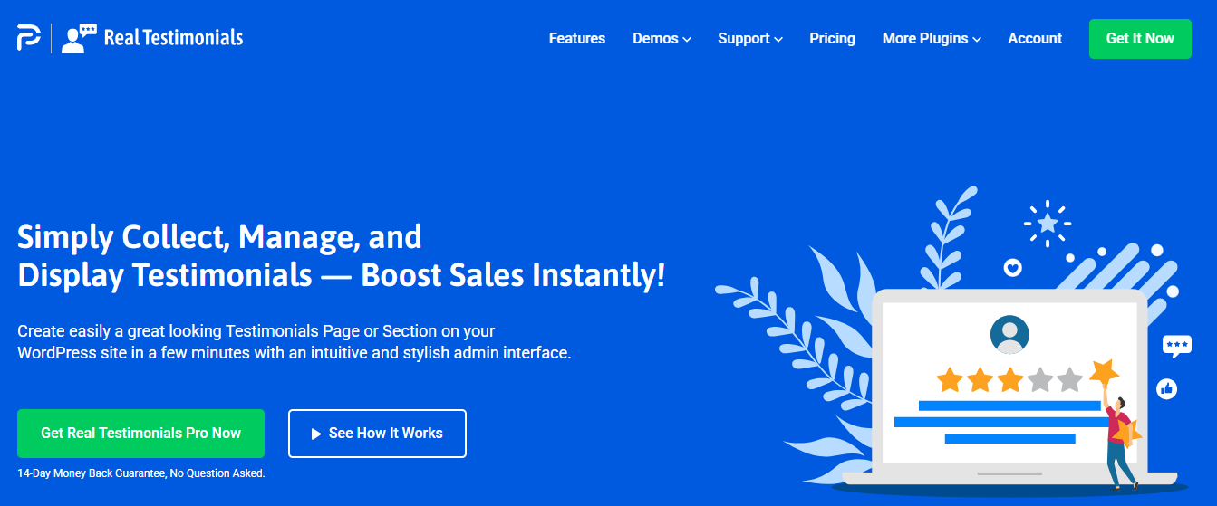 How to collect, customize customer reviews in WordPress using Real Testimonails