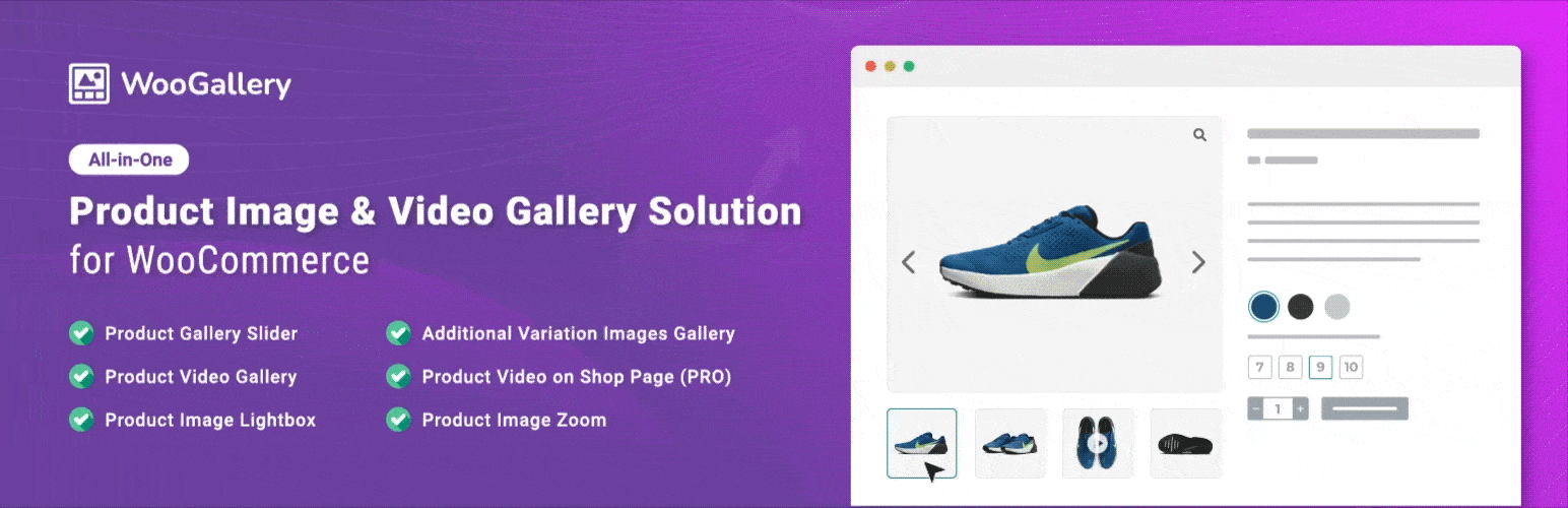 WooGallery the best WooCommerce product gallery slider plugin