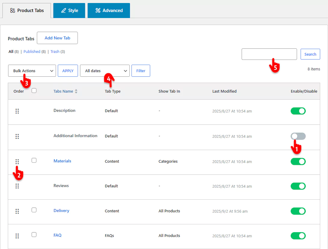 Steps to manage WooCommerce product tabs efficiently 