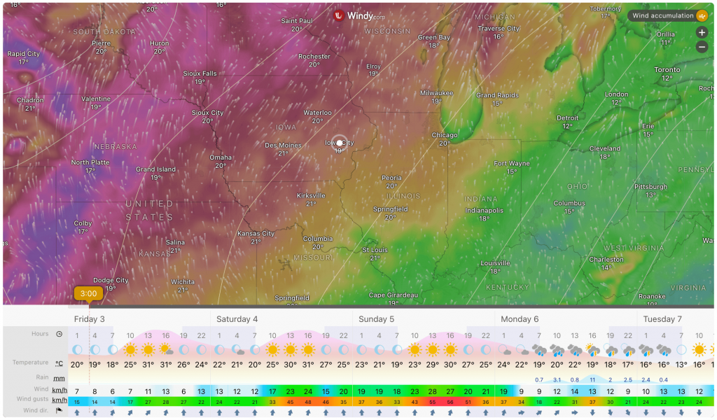 How to display weather forecast in WordPress website from Windy Map