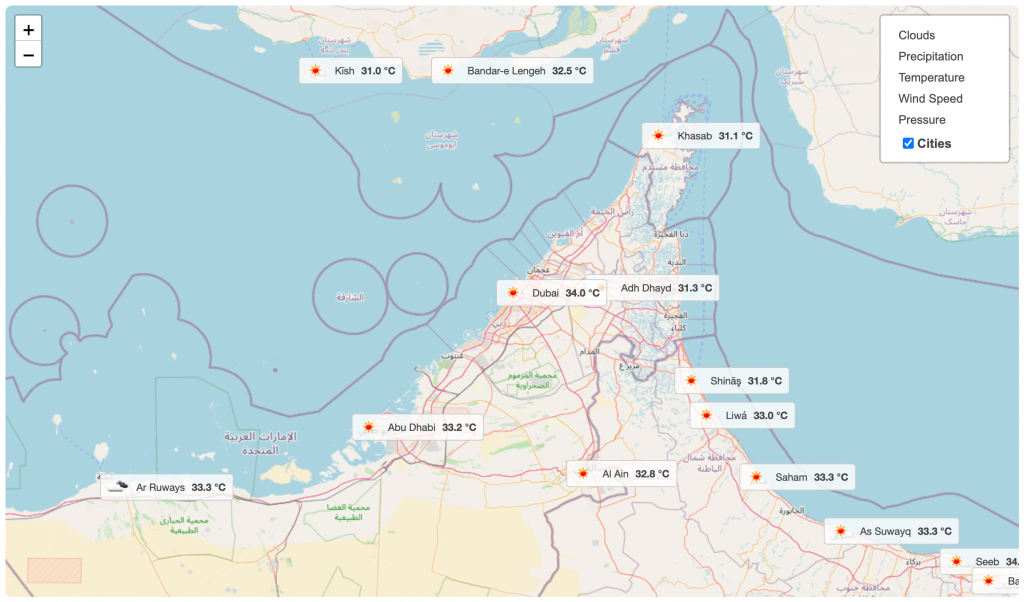 How display live weather forecasts in WordPress from OpenWeatherMap