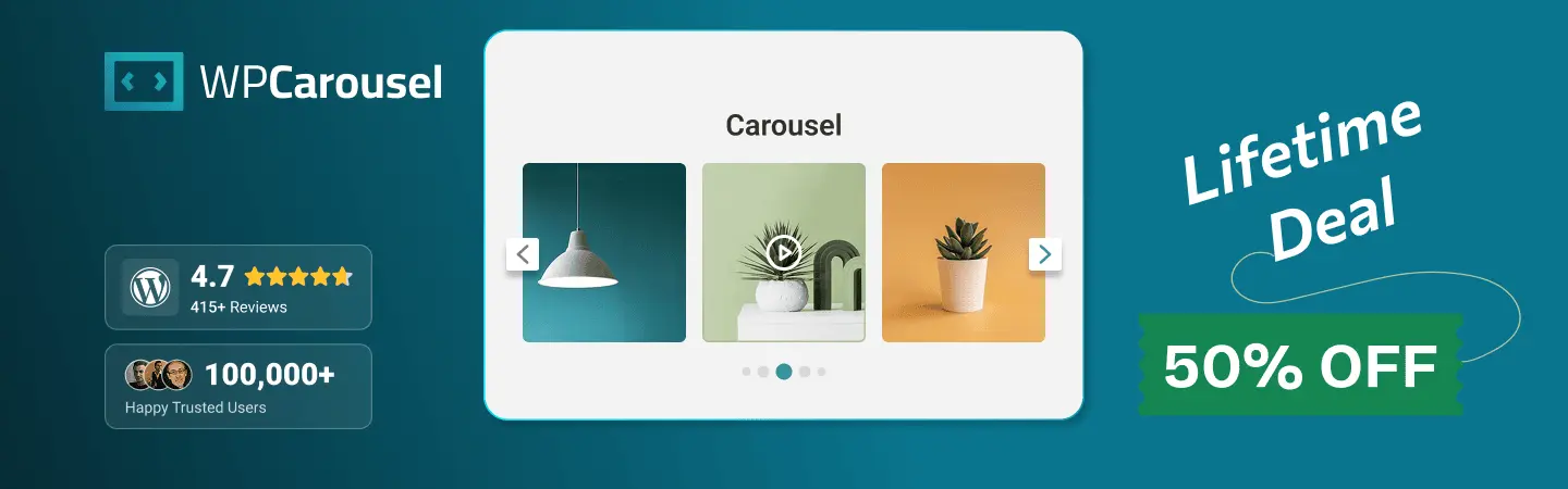 WP Carousel Lifetime Deals