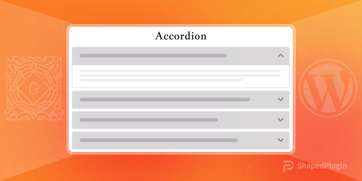 featured image for the blog How to Add Accordions in Gutenberg Editor