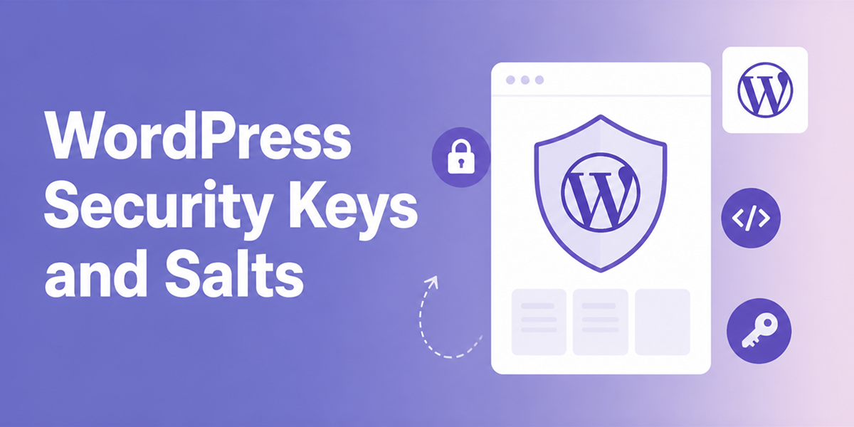 WordPress Security Keys and Salts