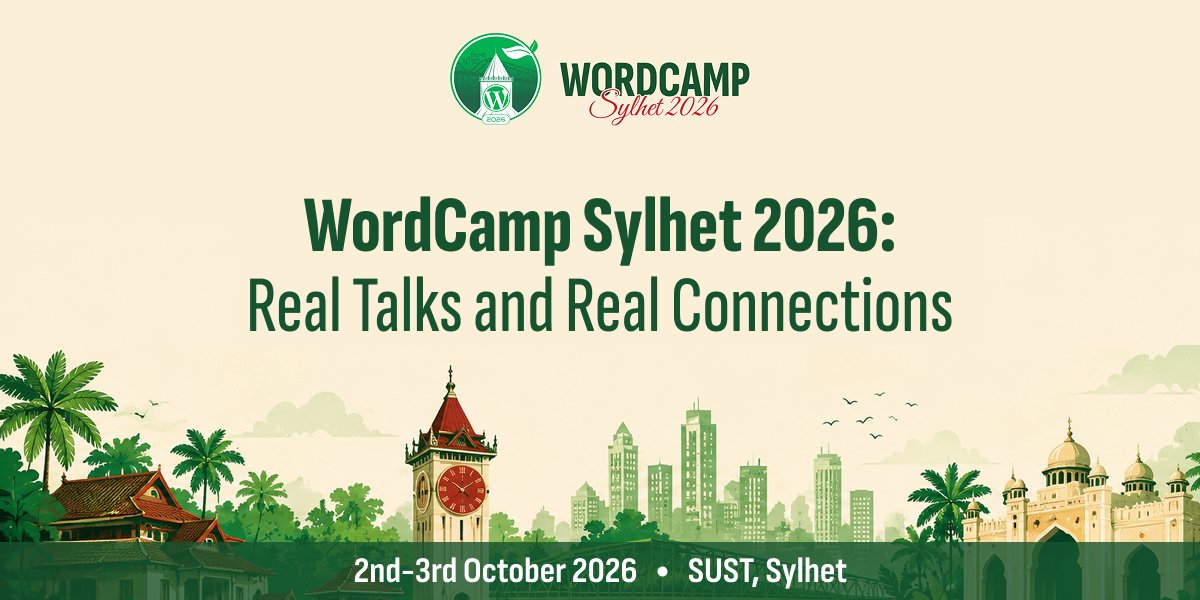 WordCamp Sylhet 2026