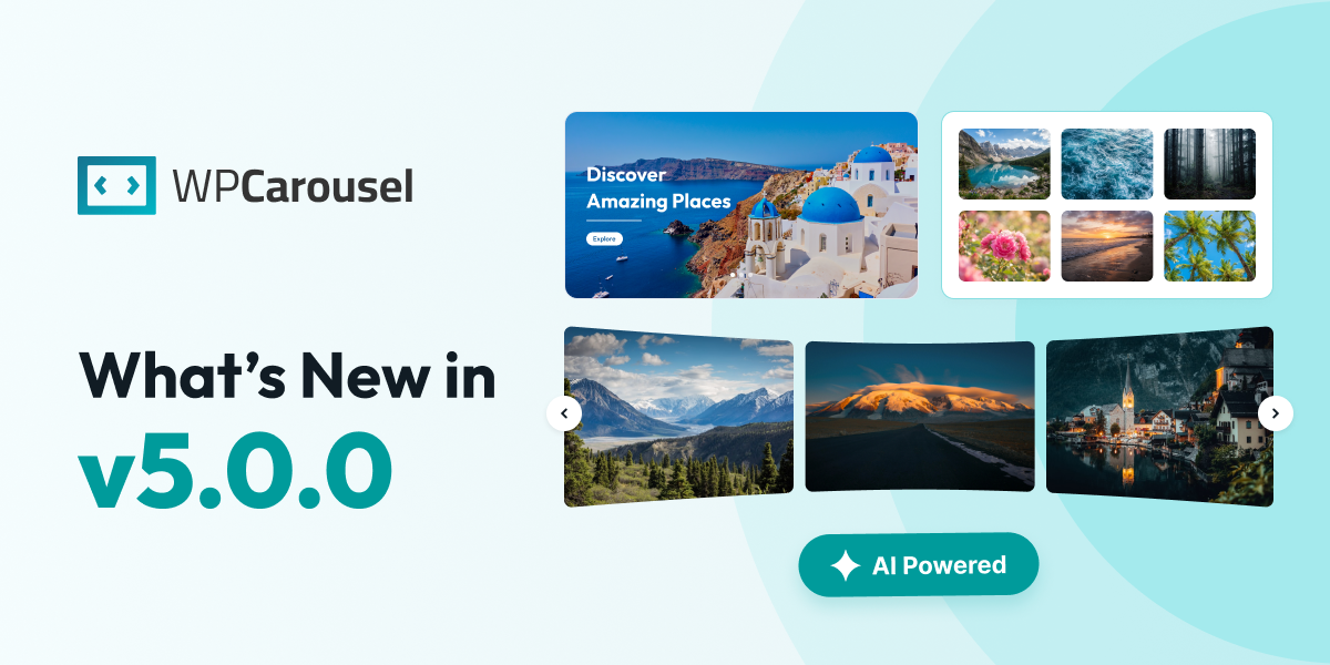 WP Carousel Just Got Its Biggest Update Ever – See What’s New in v5.0.0