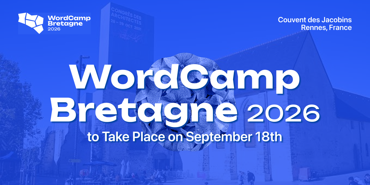 WordCamp Bretagne 2026